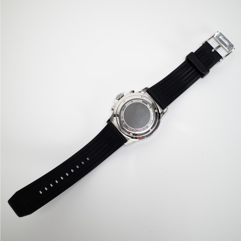 Michael Kors Everest Silicone Navy Black Watch MK8365 - Picture 4 of 13